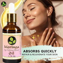 Load image into Gallery viewer, Moringa Age Defying Beauty Oil for Face 1.7 oz - Moringa Energy Life
