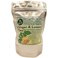 Load image into Gallery viewer, Moringa Ginger Lemon Tea Bags (28 teas) - Moringa Energy Life
