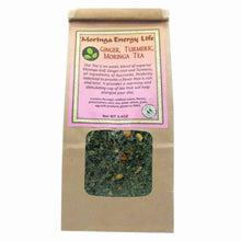 Load image into Gallery viewer, Moringa Ginger &amp; Turmeric Tea, Loose Leaf 3.4 oz - Moringa Energy Life
