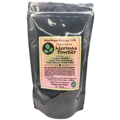 Moringa Leaf Powder 1 lb - Moringa Energy Life