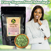 Load image into Gallery viewer, Moringa Loose Leaf Tea 3 oz Natural - Moringa Energy Life
