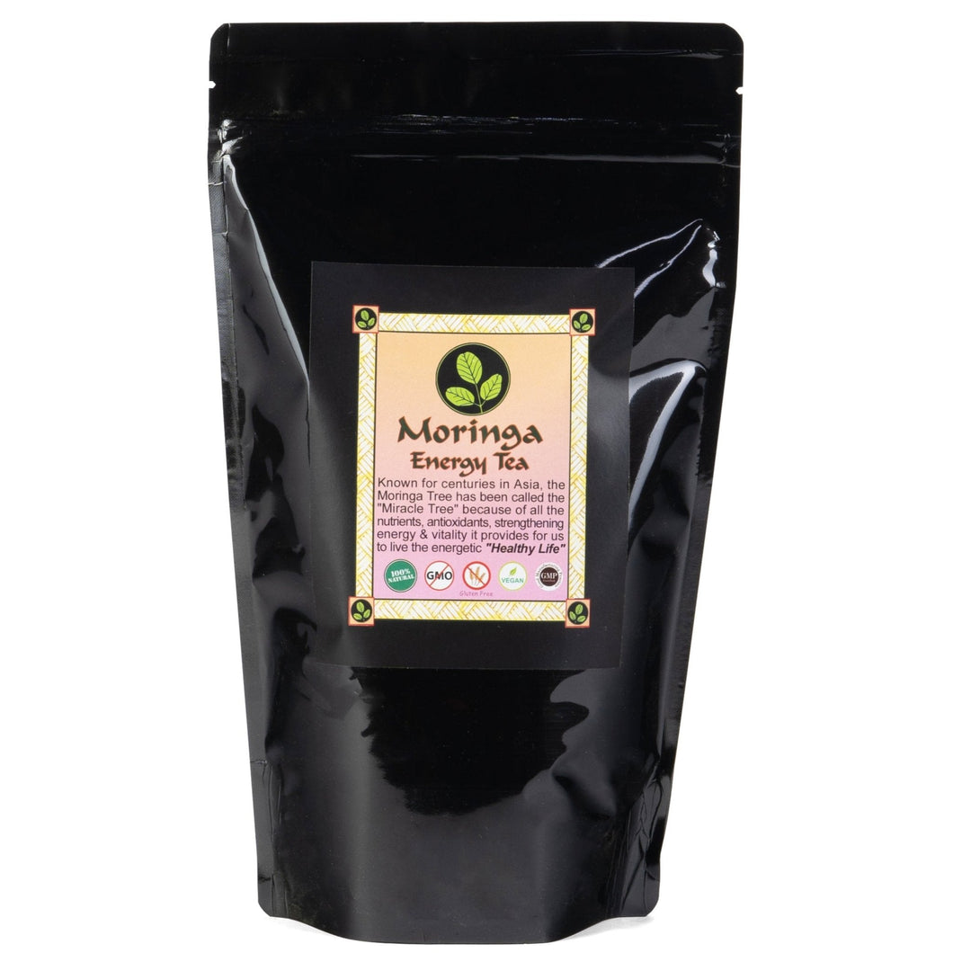 Natural Moringa Loose Leaf Tea 8 oz - Moringa Energy Life